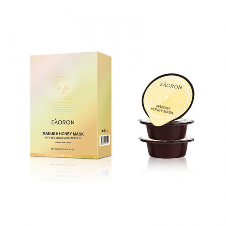 EAORON - 紐西蘭天然蜂蜜蜂毒蜂膠保濕抗老修復面膜 10ml x8瓶/盒 (2020年新包裝)